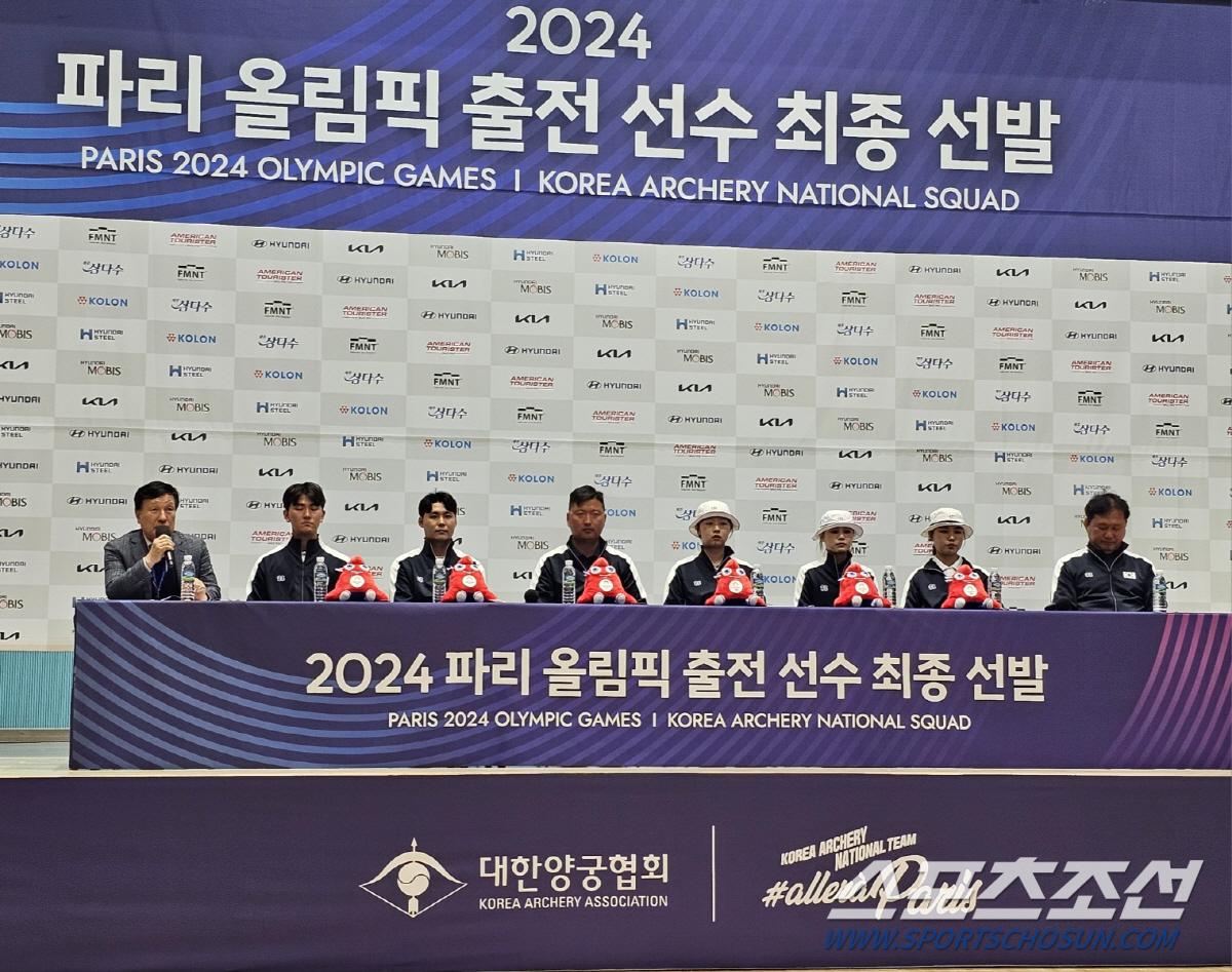 "韓양궁 목표는 金5!" 파리올림픽 정조준,태극궁사 6人의 출사표[선발전…