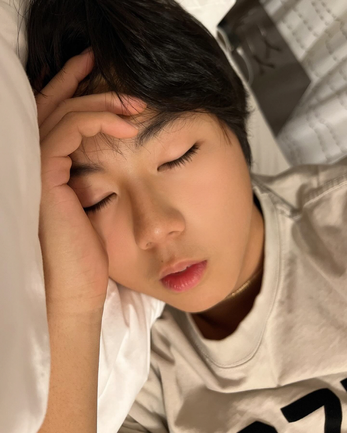 전미라♥윤종신 子, 클수록 엄마 닮았네..훈남으로 '폭풍성장'