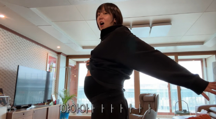 이은형, 꽤 많이 나온 D라인 공개 "♥강재준처럼 배가 나왔다" ('기유…