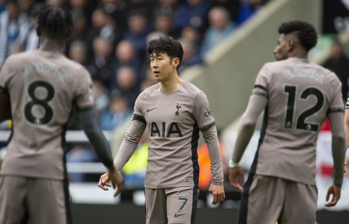 "거의 아무것도 못 했다"+'최하 평점' 손흥민, 뉴캐슬전 올 시즌 최악…