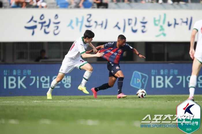 "이재원 3년9개월만의 골!" '대전 레전드'김은중 감독,대전 1대0 울…
