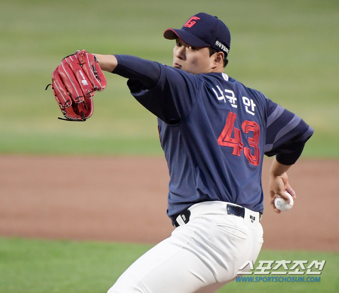 롯데 선발 또 무너졌다! 나균안, '활화산' 키움 타선 앞에 3이닝 5실…