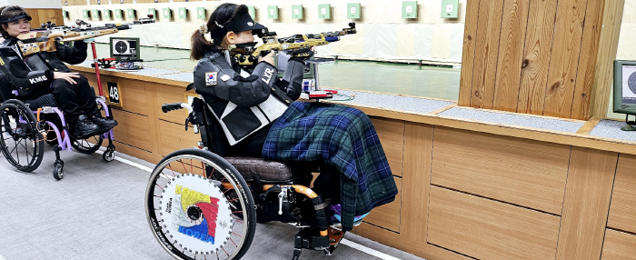 '파리 패럴림픽 금빛 정조준' 2024 장애인사격 국가대표 창원 1차 선…