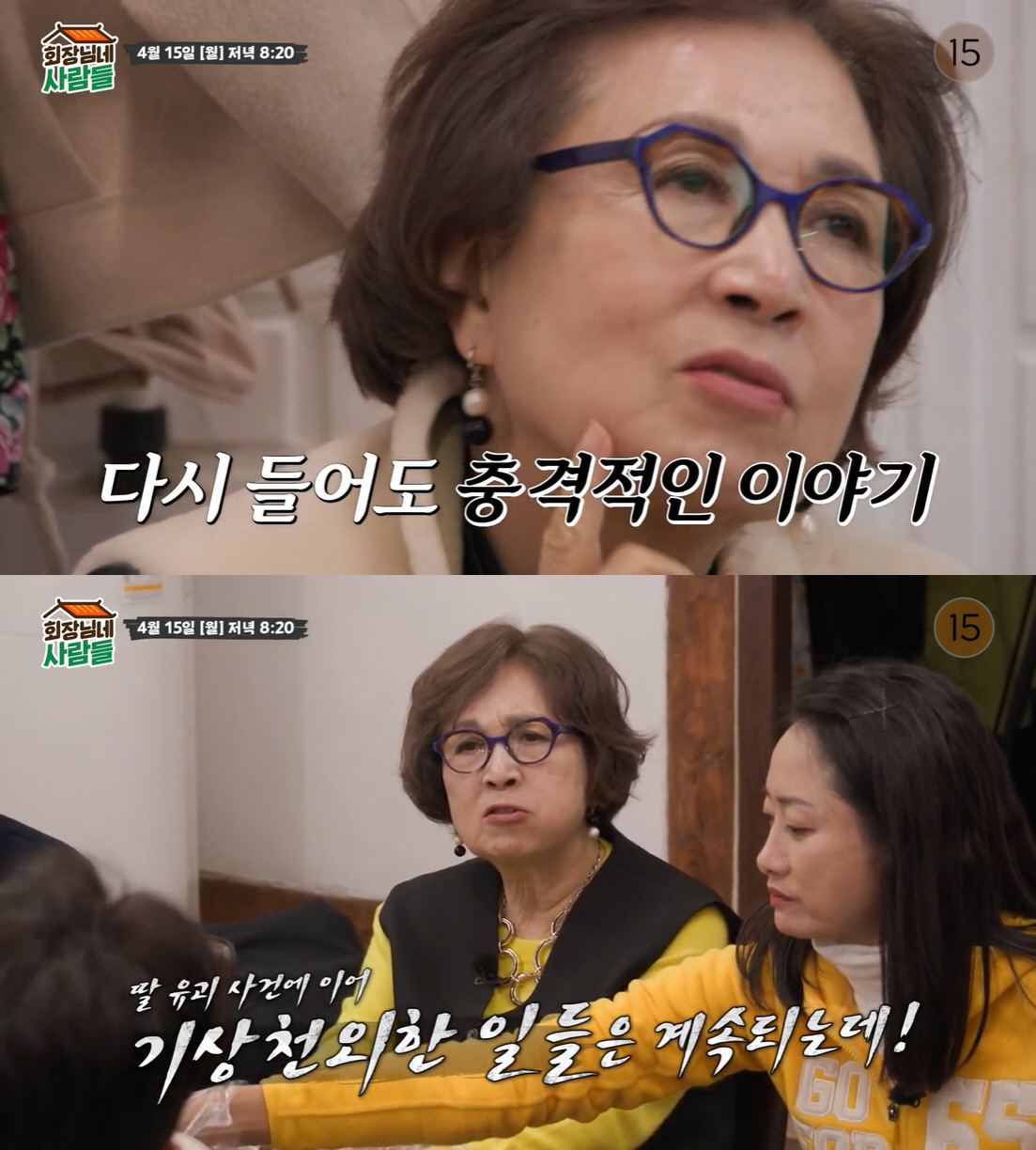 오미연, 끔찍했던 교통사고 “코도 잘라졌고”→송옥숙 딸 입양 근황 (회장…