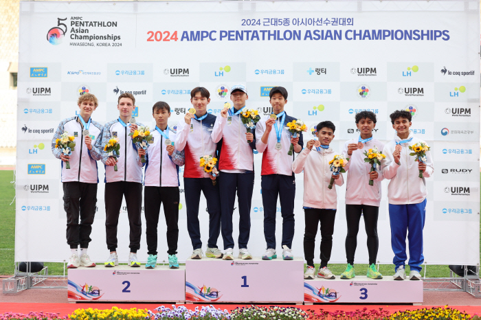 韓 U-19 근대5종, 남자 아시아 최강 자리에 우뚝
