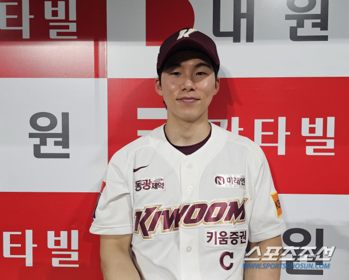 "잘한다 아닌 '누가 봐도 최고'가 목표" ML 스카우트 앞 장쾌한 홈런…
