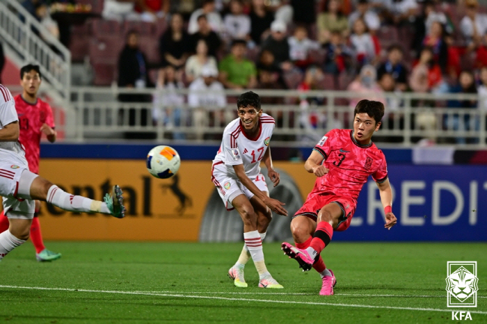 [U-23아시안컵 리뷰]'이영준이 찢었다'황선홍호,2번의 득점 취소 불운…