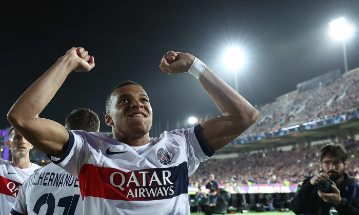 '음바페 폭발' PSG, 바르셀로나에 4-1 대역전 드라마...3년 만에…