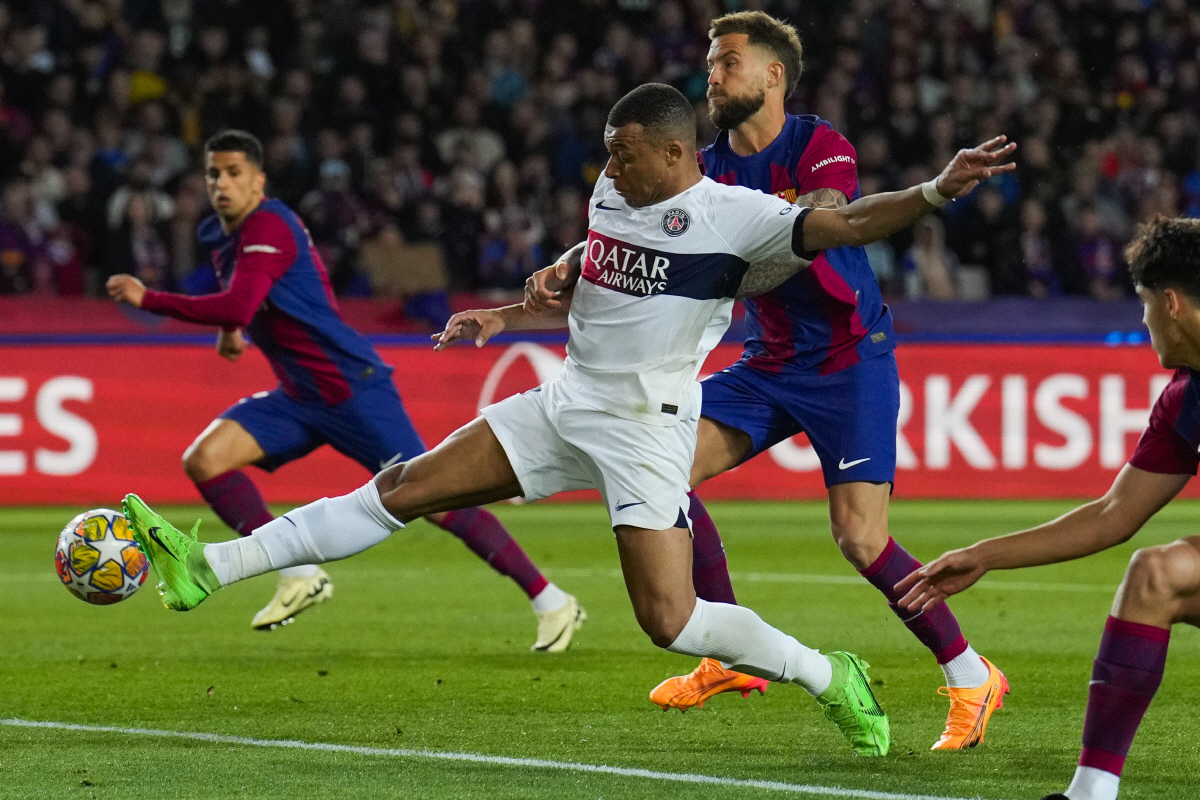 '음바페 폭발' PSG, 바르셀로나에 4-1 대역전 드라마...3년 만에…