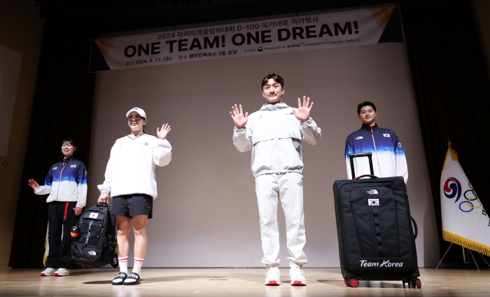"선배들 닦아놓은 金길 끊기지않도록" 황선우X오상욱X임시현X이다빈X이준환…