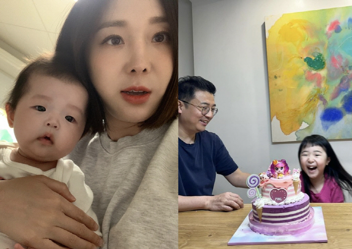 이지혜 "딸 태리는 태어나자마자 유튜버..카메라 들이대면 알아서 척척" …