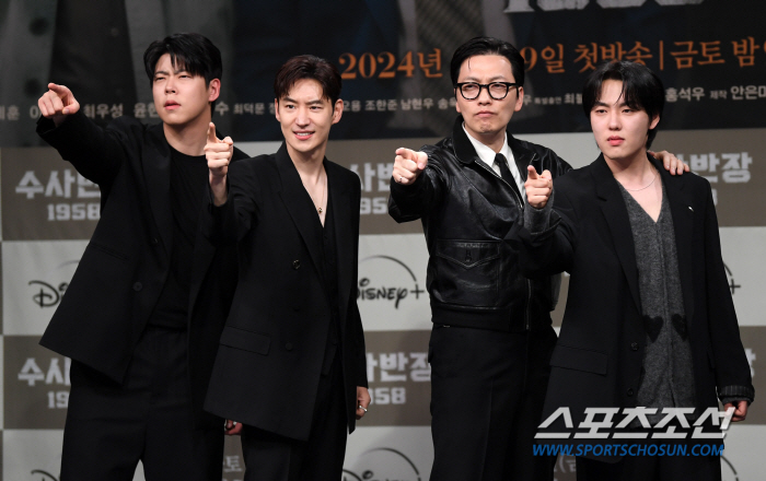 [SC현장]"최불암 이어받아"…'수사반장 1958' 젊은 박반장, 추억+…