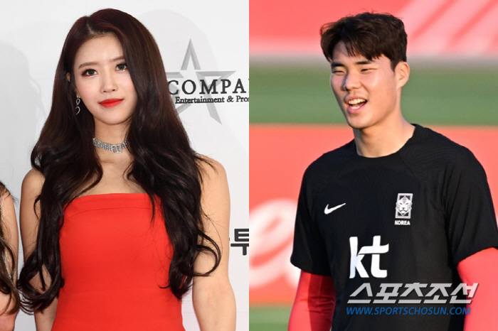 [종합]러블리즈 미주, 송범근과 열애 인정…걸그룹과 축구스타의 만남