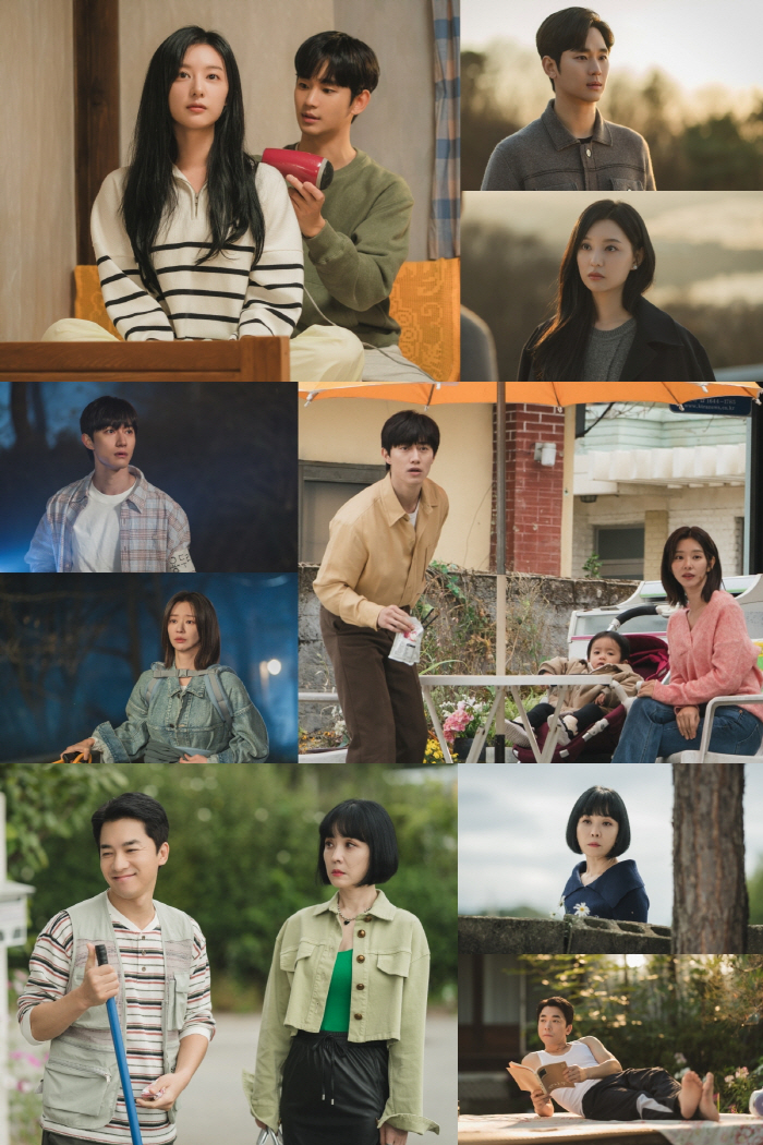 김수현♥김지원→곽동연♥이주빈, 사랑이 꽃피는 용두리('눈물의 여왕')