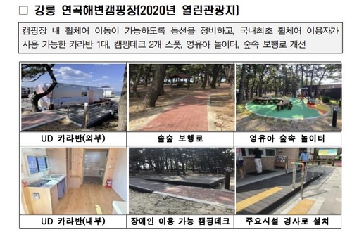 문체부·관광공사, 장애인의 날 맞아 강릉서 '행복 나눔여행'