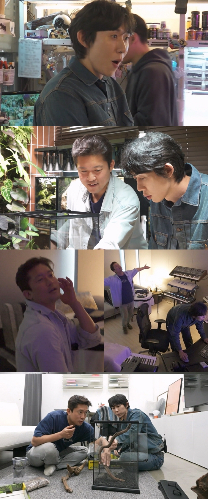 "진짜 미친 사람 같아" 코쿤, 김대호 업고 비바리움 세계 입장 ('나혼…