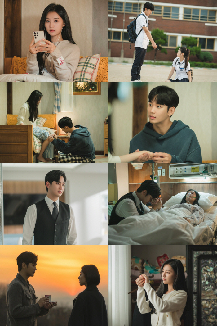 '눈물의여왕' 김수현♥김지원의 '운명서사'..'로맨스 타임라인' 분석