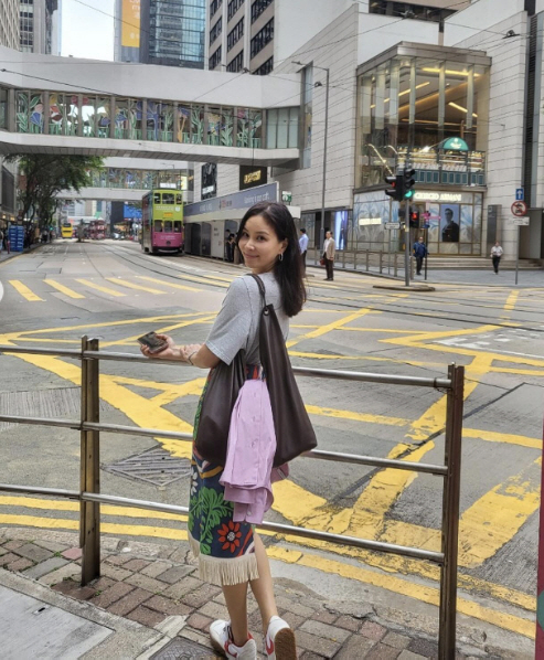 고소영, "일과 우정 둘 다 놓치지 않을 거예요"..수수한 모습으로 '홍…