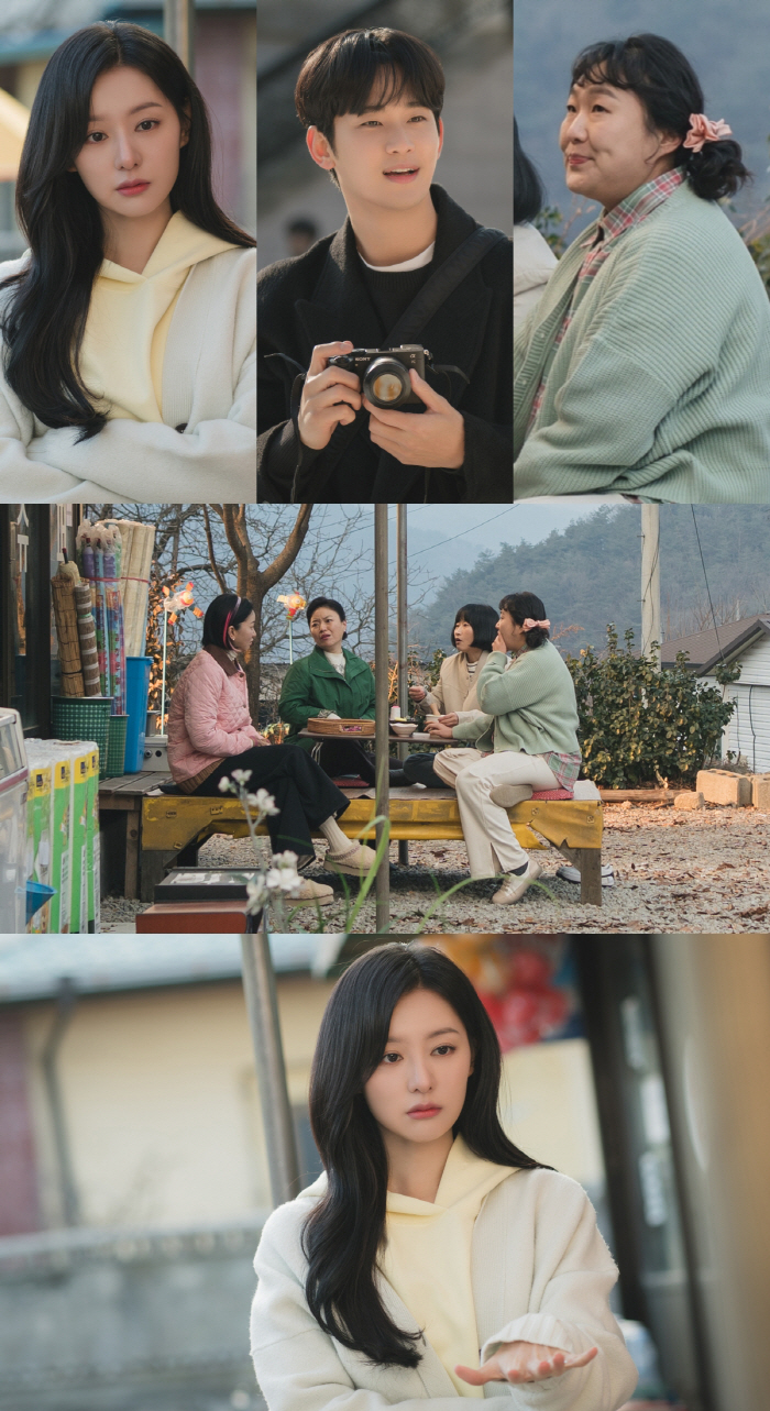 김지원 VS 이수지, 김수현 사이에 두고 기싸움..질투심 발동 ('눈물의…