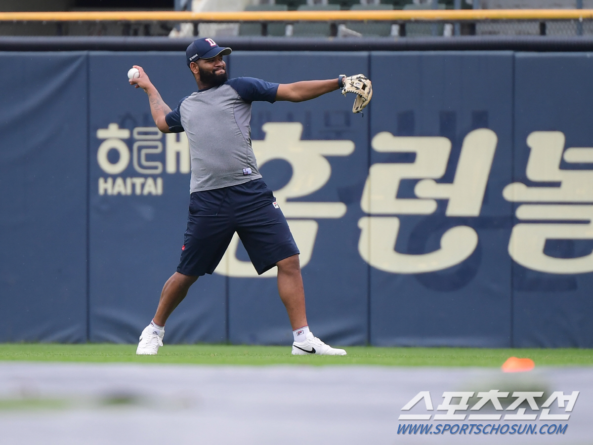 '정상 개최 or 더블헤더?' 비 오는 잠실구장, 현재 상태는...[잠실…