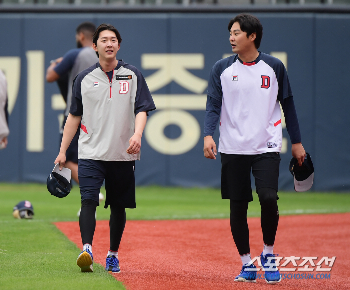 '정상 개최 or 더블헤더?' 비 오는 잠실구장, 현재 상태는...[잠실…