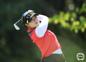 [KLPGA] 한지원, '최장 코스' 넥센-세인트나인 첫 날 대회 1호 이글
