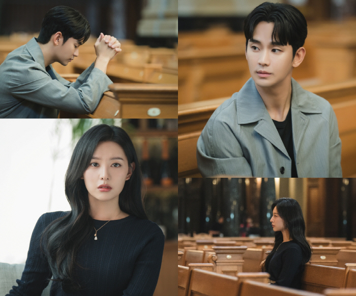 [SC프리뷰] 김수현, 애틋한 기도 현장 포착! 흔들리는 김지원의 마음……
