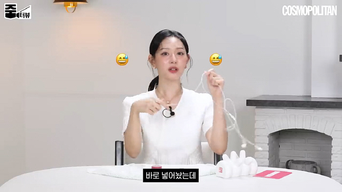 "63억 건물주라던데"…김지원, 에코백에 줄이어폰이 기본 "화장도 많이 …