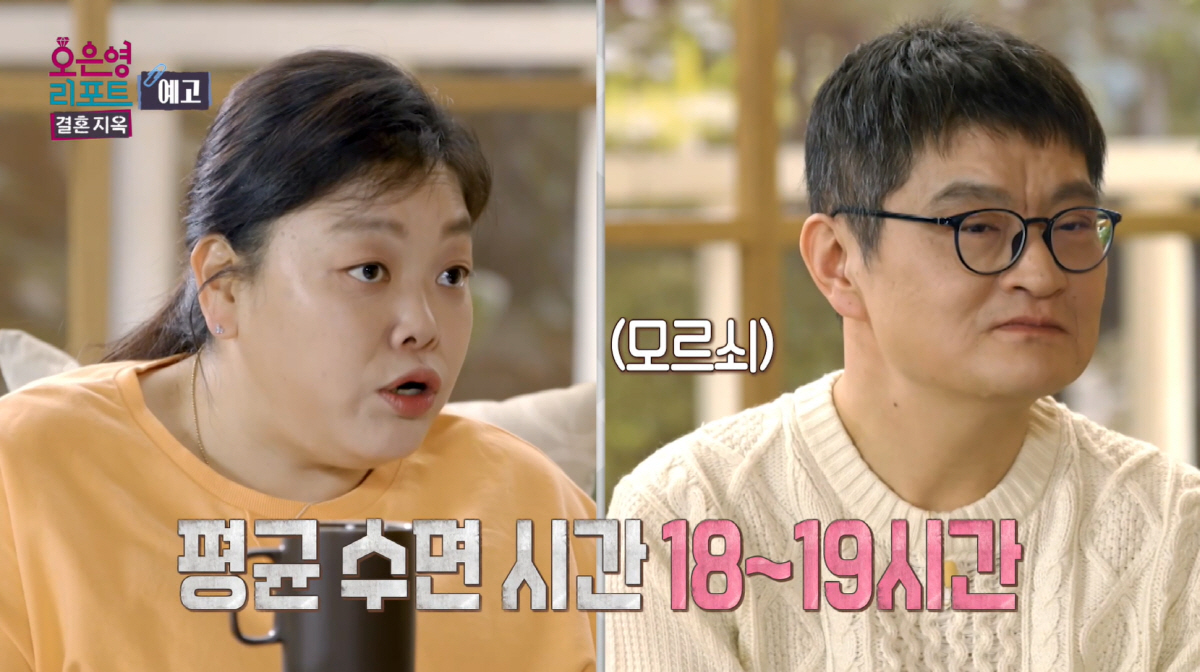 '19시간 수면' 남편 "현실 너무 괴로워 지나가는 차보면 뛰어들고 싶어…