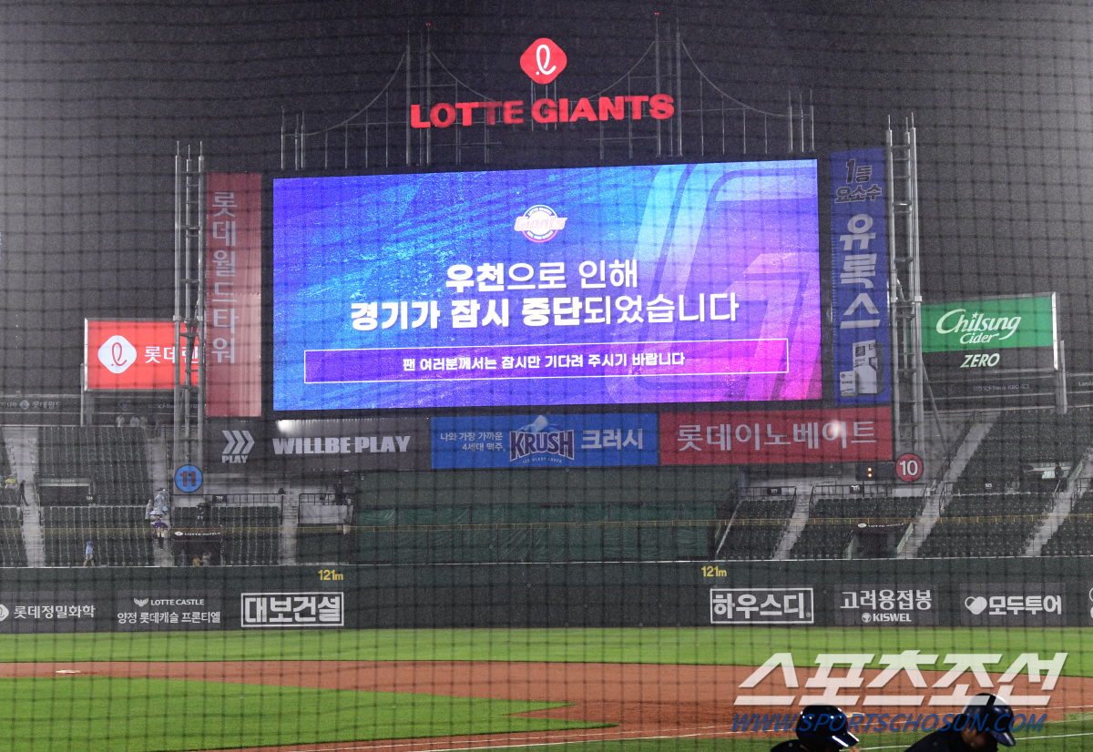 야속한 하늘. 외면당한 전준우 200홈런+최정 468홈런 도전…SSG-롯…
