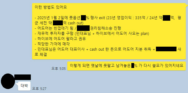 "궁극적으로 빠져나간다=민희진 발언"..하이브, 오늘 고발장 접수[종합]