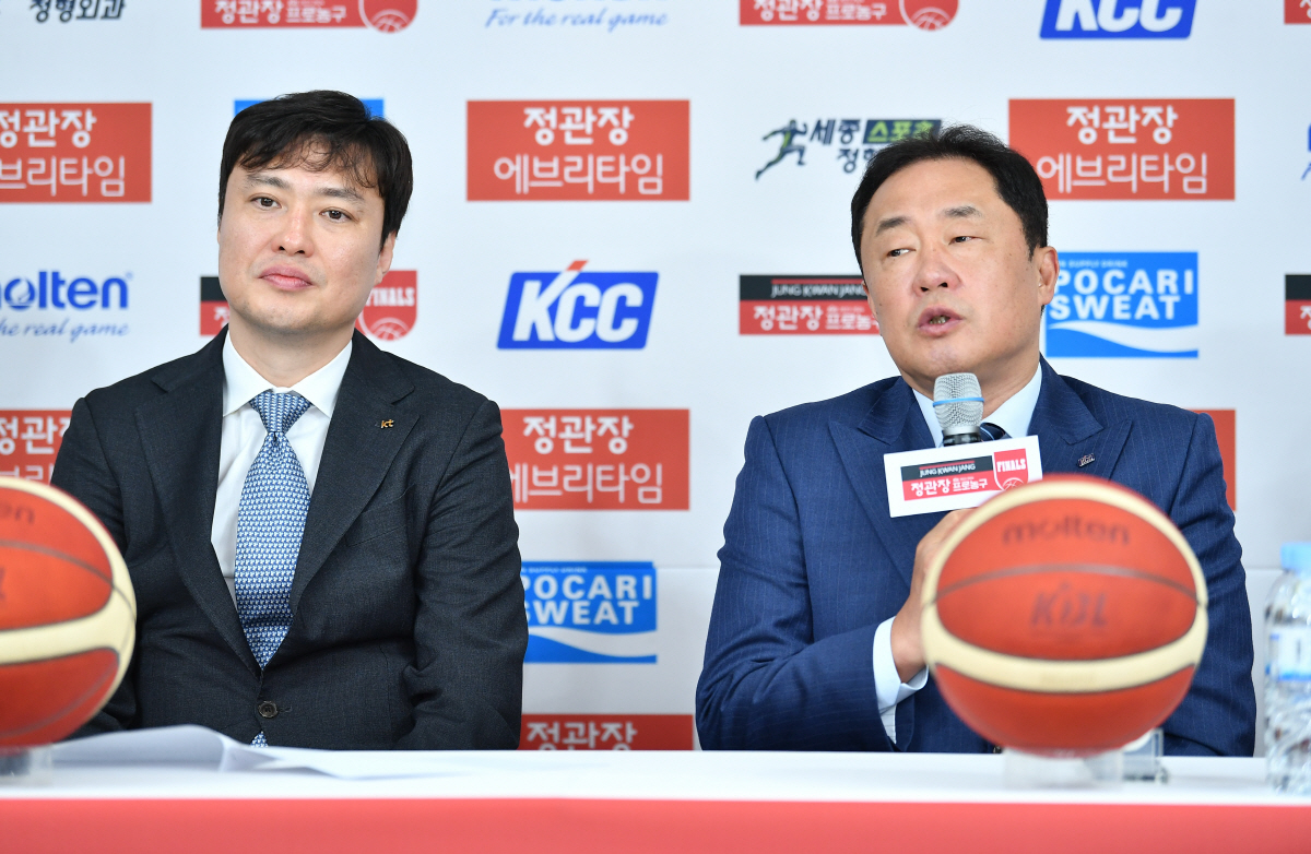 [KBL 챔프전미디어데이] 사연 많은 챔프전 파트너 KTvsKCC, 훈훈…