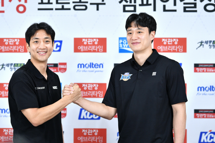 [KBL 챔프전미디어데이] 사연 많은 챔프전 파트너 KTvsKCC, 훈훈…