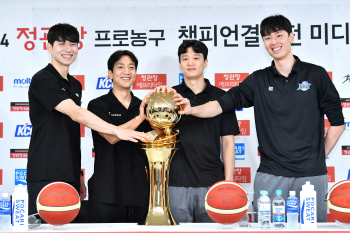[KBL 챔프전미디어데이] 사연 많은 챔프전 파트너 KTvsKCC, 훈훈…