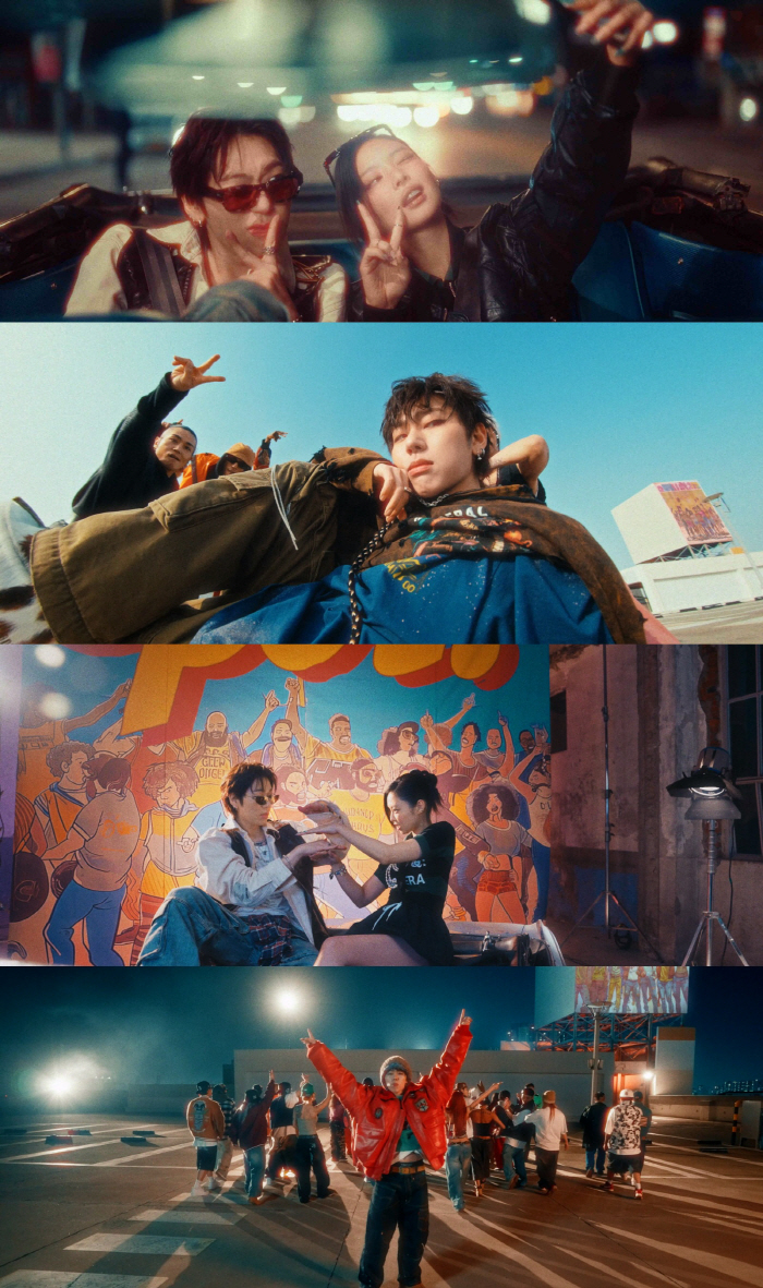 지코X제니 'SPOT!' 뮤비 공개+'더시즌즈' 최초무대…힙한 '찐친 바…