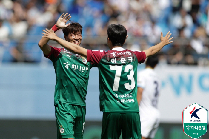 '김승대 멀티골'대전하나,서울 3-1로 꺾고 4경기만에 승리+꼴찌 탈출