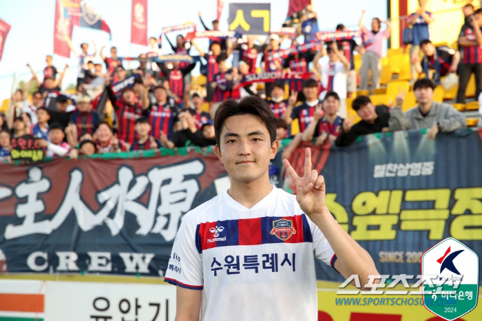 '수엡극장X3연승X3위" 후반96분 골대 향해 달린 '투혼 센터백'김태한…
