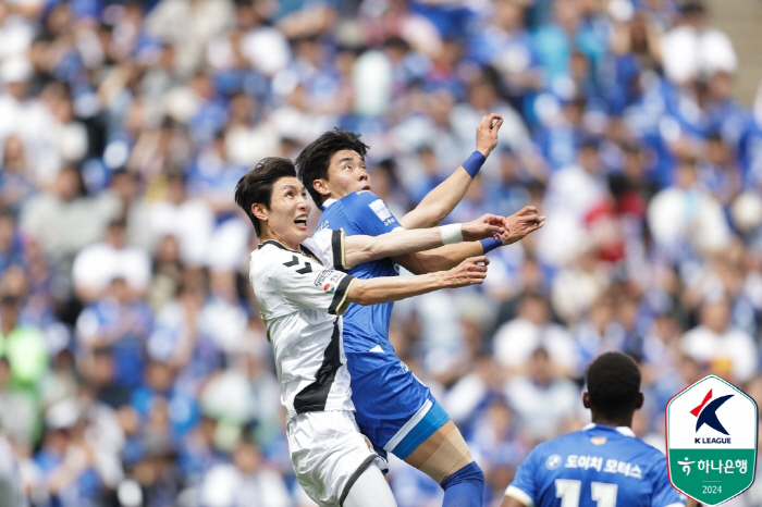 [현장리뷰]'뮬리치 극장골' 수원 삼성, 경남과 1-1 무승부 '5G 무…