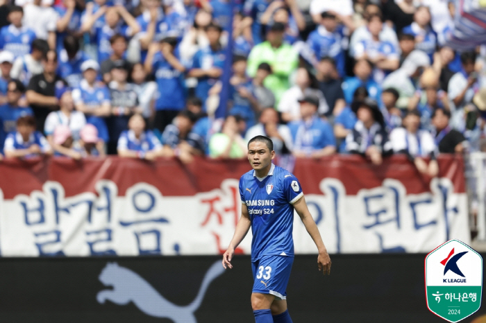 [현장리뷰]'뮬리치 극장골' 수원 삼성, 경남과 1-1 무승부 '5G 무…
