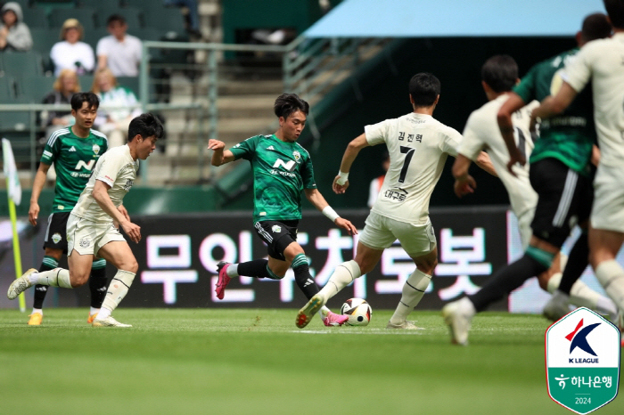 [전주 현장리뷰]'0-2→2-2'기적 쓴 박창현의 대구, 후반 추가시간 …