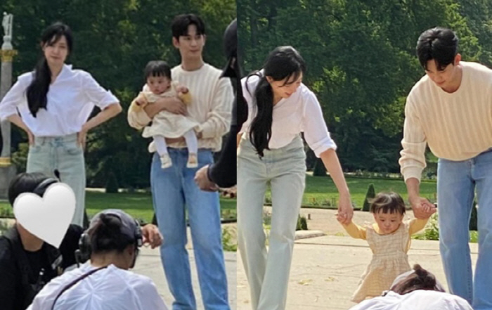 "아역배우 살뜰히 챙겨"...김수현·김지원, 미담도 역대급 [SC이슈]
