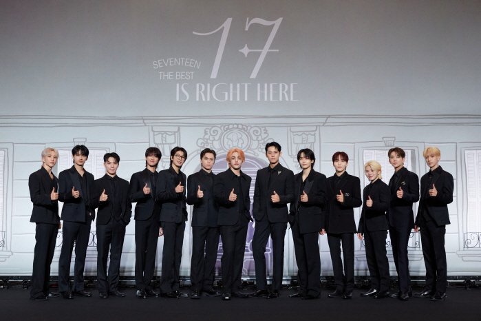 [SC리뷰]"베스트 세븐틴"…10년 자취 담은 '베스트앨범', 가요계 지…