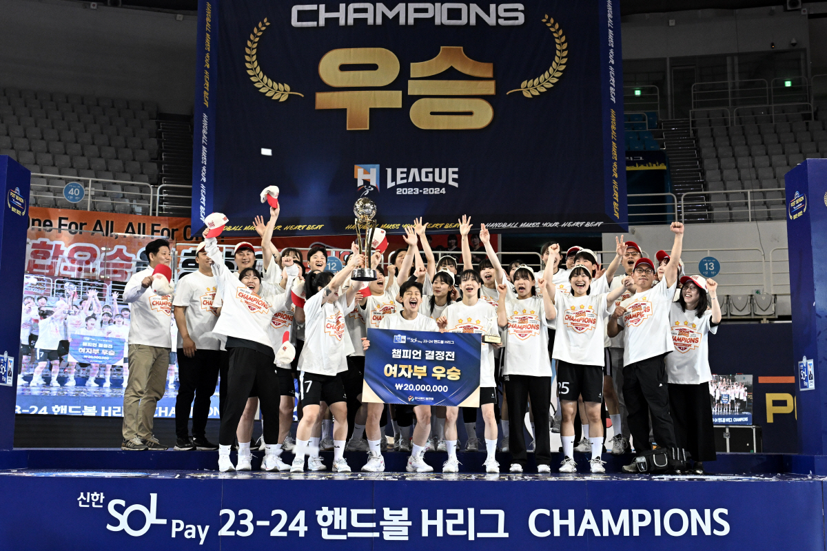 7년 만의 통합우승, SK슈가글라이더즈 '왕조' 이루고 싶다…'이적생' …