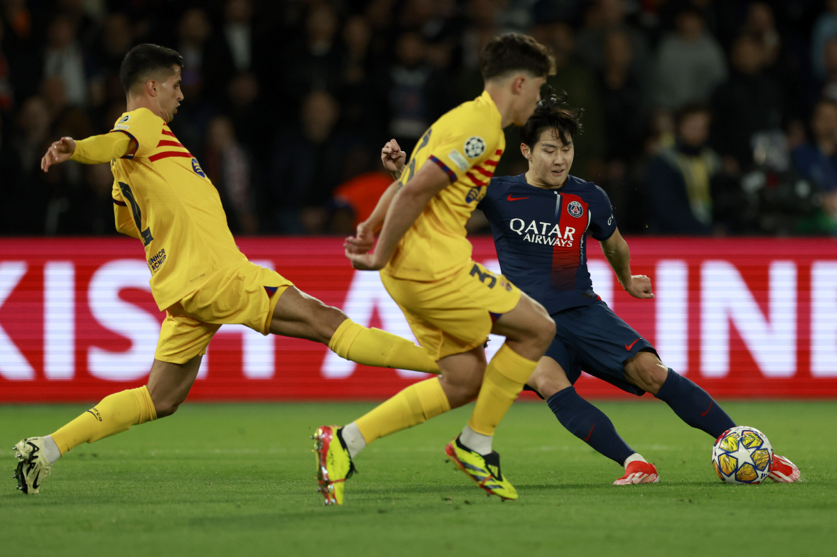 이강인, PSG 로테이션 핵심 데이터로 재입증. 교체선수 출전시간 124…