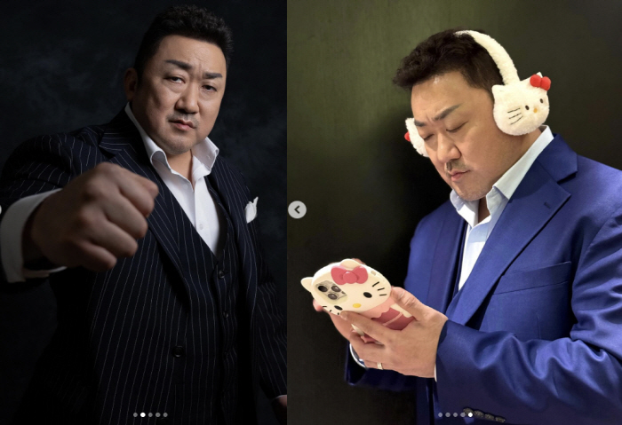 마동석 "'범죄도시4' 500만 감사" 극과 극 마블리 인사