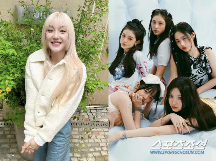 "뉴진스, 시린 세상 잘 버티길" 바다, 하이브 내홍에 또 공개응원