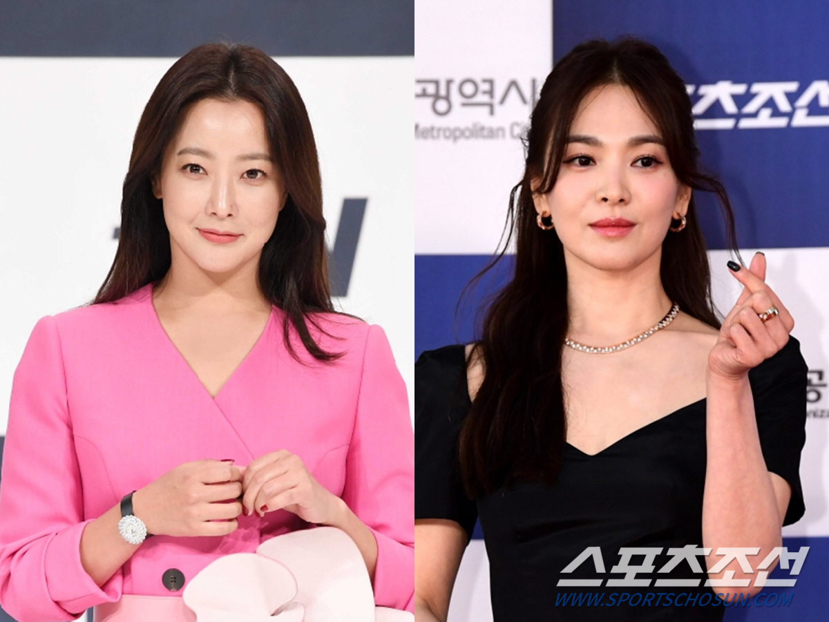 [SC이슈] "울 ♥공주님 언니 최고야"…송혜교, 김희선 간식차 선물에 …