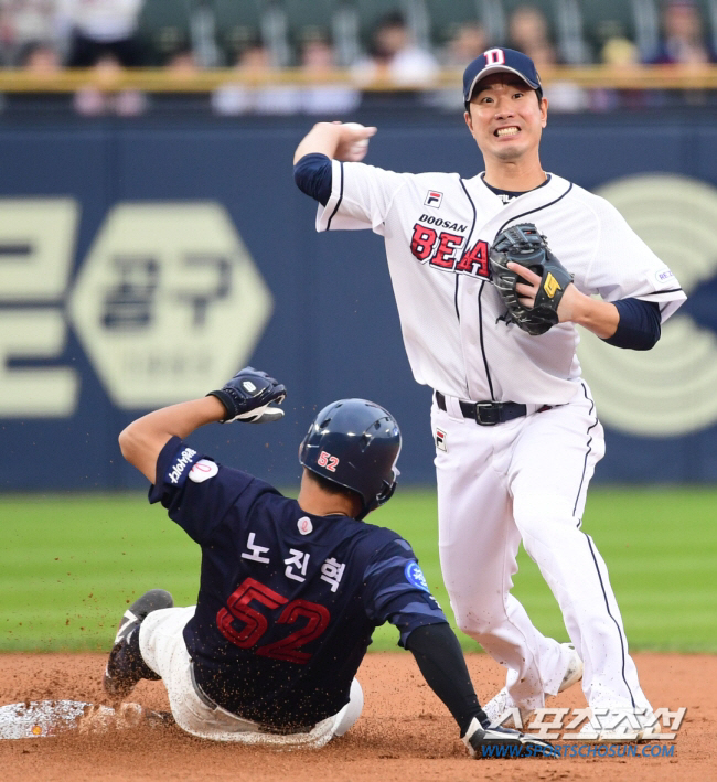 박준영 3~4주 이탈, 결국 돌고돌아 김재호...그런데 왜 주전 아닐까 …
