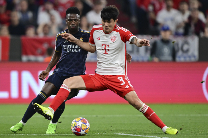 '한 경기 그르쳤다고 재앙?' 김민재, 뮌헨 수비수 중 UCL 랭킹 가장…