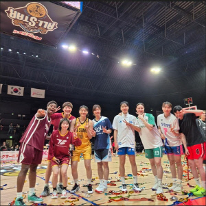 김단비, 강유림 등 WKBL 대표, 일본 W리그 레전드와 이벤트 매치